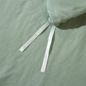 Vente en gros directe d'usine, ensemble <span class=keywords><strong>de</strong></span> literie en polyester à pompons, 3 pièces, <span class=keywords><strong>avec</strong></span> taies d'oreiller, <span class=keywords><strong>housse</strong></span> <span class=keywords><strong>de</strong></span> <span class=keywords><strong>couette</strong></span>, adapté à la chambre à coucher - Product Image 3