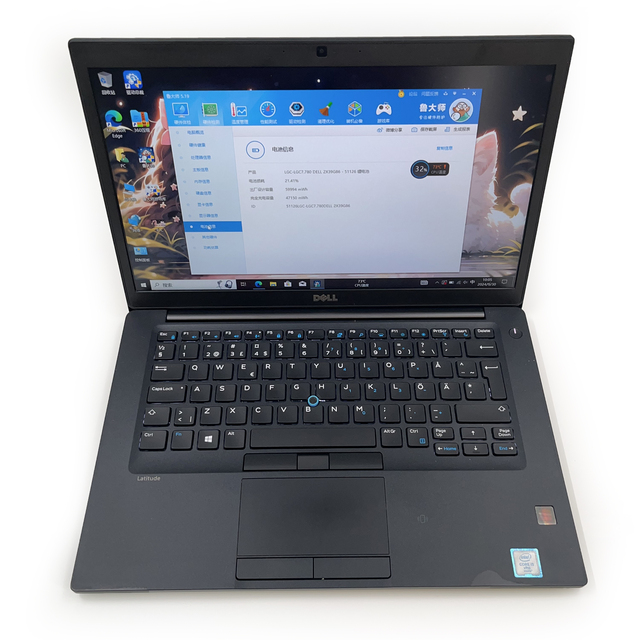 Wholesale Used Refurbished Second Hand Latitude 7480 14.1'' Intel I5-6300U 16GB Ram 256GB SSD 512GB 1TB Laptop