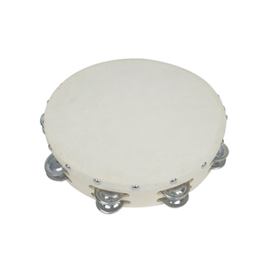 <span class=keywords><strong>Tambourin</strong></span> Orff en bois de 8 pouces avec peau de mouton, instrument de percussion musical <span class=keywords><strong>professionnel</strong></span>, personnalisable avec logo, vente en gros - Product Image 3