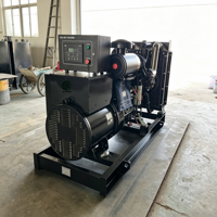 Generador Diésel de 120 kW de Bajo Consumo de Combustible para Uso Comercial, Grupo Electrógeno Diésel Abierto de 120 kVA con Motor Cummings