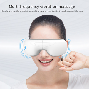 Masseur oculaire vibrant à compresse chaude avec musique Bluetooth pour la relaxation et la protection des yeux, massage pneumatique à pression d'air, usage domestique - Product Image 5