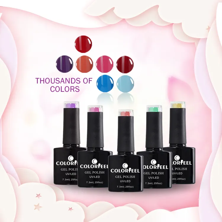 gel nails High quality low price create your own brand organic nail enamel new products gel polishes