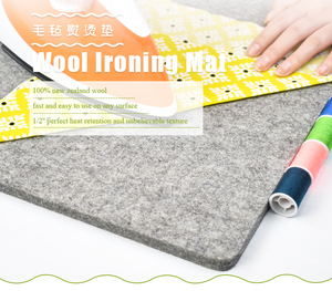 Tapis <span class=keywords><strong>de</strong></span> pressage en <span class=keywords><strong>laine</strong></span> Quilting 100% <span class=keywords><strong>laine</strong></span> <span class=keywords><strong>de</strong></span> Nouvelle-Zélande Portable silicone <span class=keywords><strong>fer</strong></span> repose-coussin pour vêtements tapis <span class=keywords><strong>de</strong></span> repassage en <span class=keywords><strong>laine</strong></span> feutrée - Product Image 5