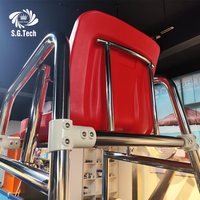 Couronne d'eau Chaise de sauveteur en acier inoxydable de haute qualité fermement stable avec logo international Outils et accessoires de piscine