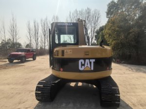 Excavadora Mini CAT 308 308C de Segunda Mano, 8 Toneladas, Usada, Original, Certificada CE, con Martillo Hidráulico - Product Image 3