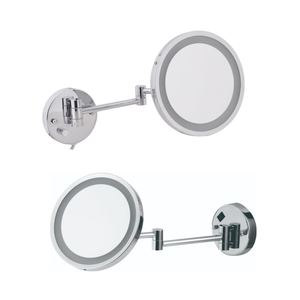 Cá Nhân Magnifying Tường Gương LED Ánh Sáng Có Thể Gập Lại Mở rộng Vẻ Đẹp Trang Điểm Gương Cho Khách Sạn Nhà Tiết Kiệm Không Gian Thiết Kế - Product Image 6