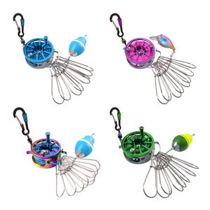 Verrou de pêche portable et réglable avec prise de terre en acier inoxydable, verrou de pêche Duo <span class=keywords><strong>Lock</strong></span> Snap - Product Image 1