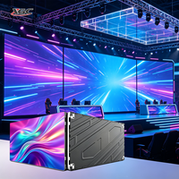 Layar LED Komersial Dalam Ruangan, Latar Belakang Panggung untuk Studio TV & Gereja, Refresh Rate Tinggi, Warna Tajam untuk Rekaman Siaran Langsung.