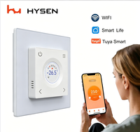 Thermostat de chauffage électrique et hydronique intelligent pour la régulation de la température ambiante, idéal pour les maisons et bureaux modernes