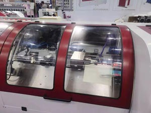 पूरी तरह से स्वचालित बुक सिलाई मशीन पीएलसी नियंत्रण औद्योगिक सिलाई मशीन फ़ोल्डर बुक बाइंडिंग सिलाई मशीन - Product Image 3