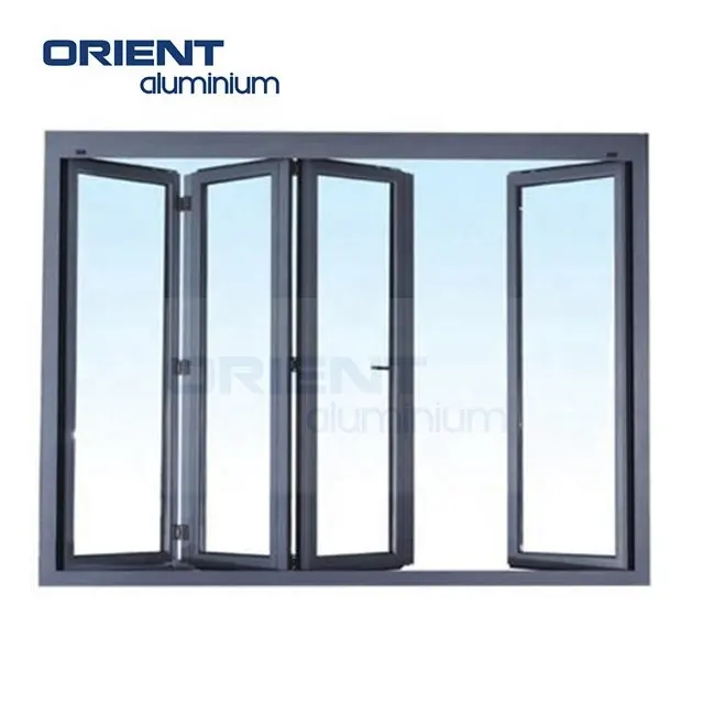 High Performance Double Hung Single Vertical Sliding Glass Slim Aluminium Fixed Sections For Windows