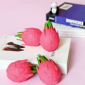 Cadeau promotionnel personnalisé, balle anti-stress à remontée lente, anti-anxiété, en mousse PU souple, jouet sensoriel en forme de fruit du dragon - Product Image 3