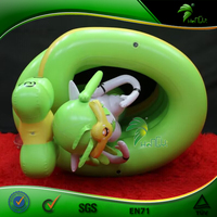 Poupée de câlin verte personnalisée gonflable de fille de serpent de longue queue drôle avec le trou sexy de SPH