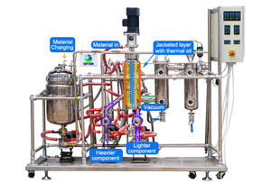 La eficiente Unidad de eliminación de disolventes del aparato de destilación de trayectoria corta mejora el rendimiento del producto para aplicaciones de motor de alta gama - Product Image 3