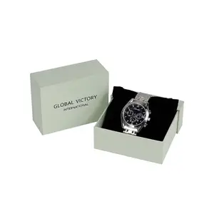 GVP royal watch packaging box luxury paper watch box for swiss mechanical watch