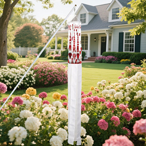 Decoración de Superficie para el Día de San Valentín y con Diseño de Alce, 75D Air Duct, 30*45CM, con 6 Tiras de Gráficos Impresos Digitalmente de 5*60CM - Product Image 6