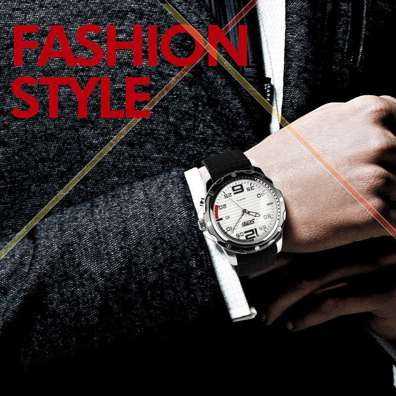 Wholesale Men Wristwatch Sports Watches Men Stainless Steel Strap 30M Water  Resistant Quartz Watch SKMEI 0992