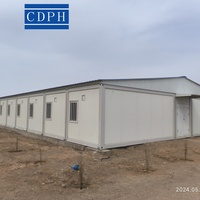 Unités d'hébergement modulaires portables de haute qualité, bâtiments de bureaux, maisons, sites de travaux miniers et pétroliers, structure en acier galvanisé