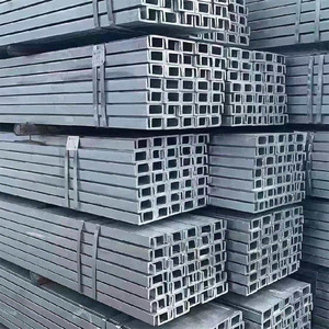 Precio de fábrica ASTM A36 Ss400 A572 Gr50 6m Longitud Acero al carbono laminado en caliente Acero de canal C - Product Image 2
