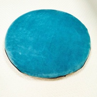 Coussin lombaire et coussin de siège en mousse à mémoire de forme, forme ronde, style simple, avec logo personnalisé, solide, non toxique, portable, pour siège de voiture, exportation