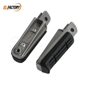 Repose-pieds avant de moto en aluminium et caoutchouc gauche et droit compatibles avec Yamaha YZF <span class=keywords><strong>600</strong></span> R6 1998-2010 FZS <span class=keywords><strong>600</strong></span> <span class=keywords><strong>Fazer</strong></span> 1998-2004 - Product Image 3