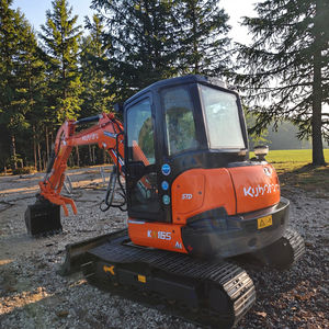 Japón hizo usado Kubota KX165 Mini Crawler 6ton excavadora con bomba hidráulica de alta calidad EPA Venta caliente, excavadora usada excavadora - Product Image 2