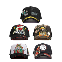 Topi Gorras G5 Sad Boyz X Ed Hats 5-Panel Baseball Cap Adjustable Snapback dengan Bordir 3D Gaya Jalanan 31 Hats