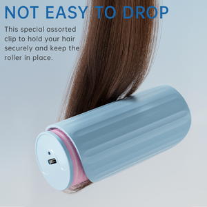 Rizador <span class=keywords><strong>de</strong></span> Pelo Instantáneo <span class=keywords><strong>de</strong></span> Plástico Ligero con Calentamiento LED y Agarre Automático, Personalizable con Logotipo, para Mujer, Compra al por Mayor, Precio <span class=keywords><strong>de</strong></span> Fábrica - Product Image 2