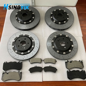 <span class=keywords><strong>Disque</strong></span> <span class=keywords><strong>de</strong></span> <span class=keywords><strong>frein</strong></span> <span class=keywords><strong>avant</strong></span> arrière en carbone céramique Rotors plaquettes <span class=keywords><strong>de</strong></span> <span class=keywords><strong>frein</strong></span> pour AMG GT63 E63 C63 SL63 GLC63 2314211812 2314230212 390mm 360mm - Product Image 4