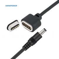 Connecteur magnétique à 5 broches, câble de charge USB magnétique Pogopin, aiguille à ressort, connecteurs mâles et femelles à 5 broches