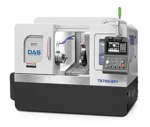 Il tornio centrale di tornitura della fresatrice CNC modello TX700-8PY si combina con la torretta idraulica con l'asse combinato Y