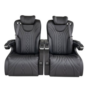 Juego de Asientos para Camioneta Hiace, Accesorios Interiores VIP para Alphard, Asientos de Cuero con Masaje Eléctrico para <span class=keywords><strong>Autocaravanas</strong></span>, Asientos Modificados para Automóviles - Product Image 3