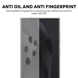 Protector de Pantalla de Privacidad de Vidrio Templado Curvo 3D Anti-Espía de Cobertura Total Personalizado de Fábrica para Samsung S24 S25 S26 Ultra Anti-aceite - Product Image 5