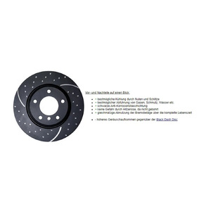 Disque de frein sport EBC Turbo Groove 12 pouces pour W166 ML550 ML400 ML350 ML250, mise à niveau et rétrofit - Product Image 3
