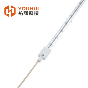 หลอดฮาโลเจนอินฟราเรดแบบท่อเดี่ยว Youhui 220V คลื่นสั้น สำหรับการให้ความร้อนในอุตสาหกรรม - Product Image 2