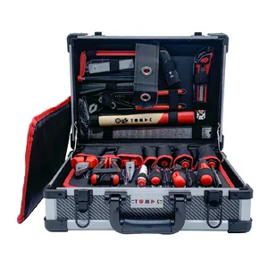 TOMAC 283 Pcs Hot Sale Customized Professional Universal Multi Hand Tools Set With Alu Box Delivery From Europe