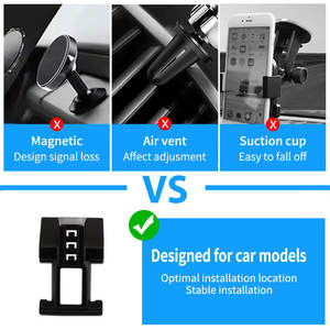 Adecuado para 2017-2021 CRV Gravity ABS aleación de aluminio teléfono móvil soporte para coche producto coche soporte para teléfono móvil - Product Image 4