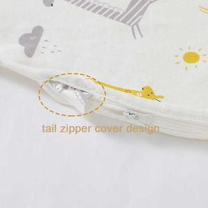 Sac de couchage Double face en coton biologique, sac de couchage pour bébé, avec fermeture éclair, 1,5 tog - Product Image 6