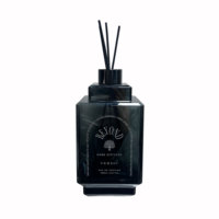 Bouteille diffuseur de parfum vide en PET de 1000 ml avec bâtonnets et bouchon en aluminium, couleur et logo personnalisables pour la maison, le bureau, la voiture, l'hôtel
