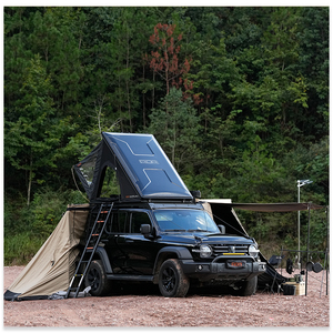 เต็นท์หลังคาแข็ง ADA Overland Campers ทำจากวัสดุ ABS สำหรับตั้งแคมป์กลางแจ้ง ติดตั้งง่าย พับได้ รูปทรงสามเหลี่ยม - Product Image 6