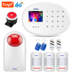 W204 Thiết Bị Phát Hiện Khói Nhà GSM WIFI Thông Minh Màn Hình Cảm Ứng Hệ Thống Báo Động An Ninh Chống Trộm - Product Image 1
