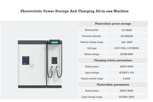 Accumulo di energia solare dc caricatore veloce ev auto 40-180kw ocpp commerciale piano montato stazione di ricarica per solare per ev - Product Image 4