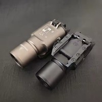 Lampe torche tactique en métal X300U-B X300U pour la chasse, lumière LED blanche, stroboscope, lampe de reconnaissance pour armes de chasse, compatible avec rail de 20 mm E0100
