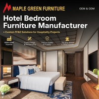 Ensemble de meubles de chambre d'hôtel pour hôtel Marriott, design moderne personnalisé, fournisseur de meubles de chambre d'hôtel de luxe 5 étoiles