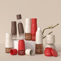 PET 플라스틱 60ml/80ml 미세 미스트 메이크업 세팅 스프레이 페이셜 토너 바디 펌프 스프레이어 스크린 인쇄 식품 등급 페이스 크림 용기