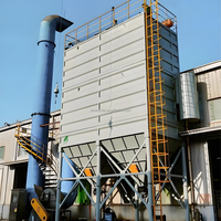 Collecteur de poussière à filtre à sac à jet pulsé haute efficacité pour l'élimination des poussières industrielles, système de dépoussiérage, extracteur de grande capacité