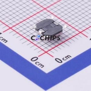 TS-1087S-AR02316 Tactile Switch SMD Switch Single Pole Single Throw Round Button 1.6N Vertical Mount - Product Image 2
