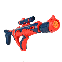 Pistola blanda de espuma EVA para disparar al aire libre, pistolas de juguete, juegos de potencia atómica a presión, juego de pistolas de bolas de aire de bala para niños
