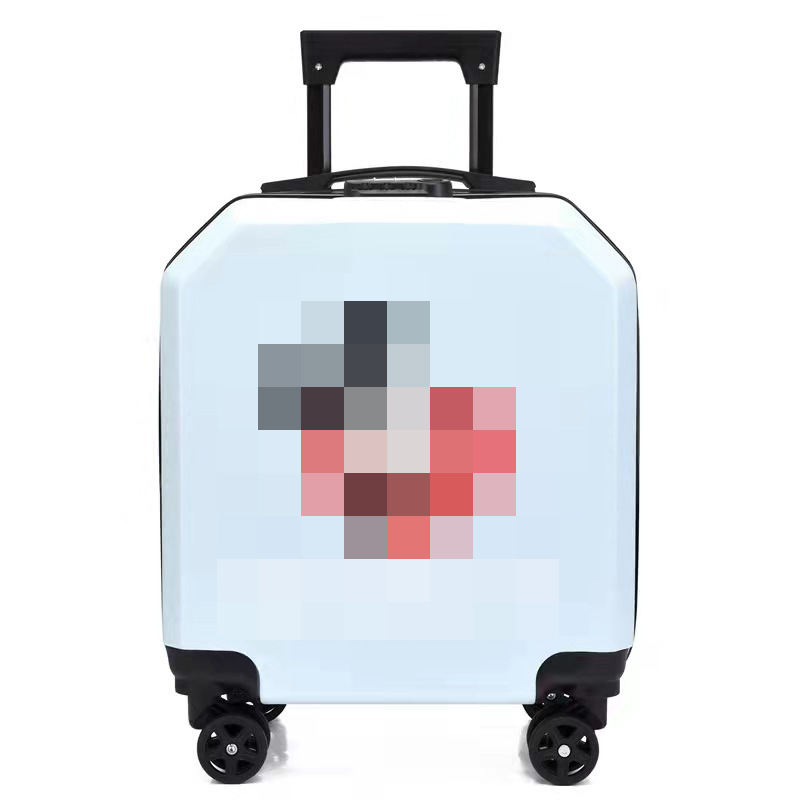 Bleu clair avec motif souris