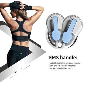 Terbaru 4 pegangan portabel Ems pijat tubuh memahat mesin pembentuk tubuh membentuk tubuh mesin stimulasi otot elektronik - Product Image 2